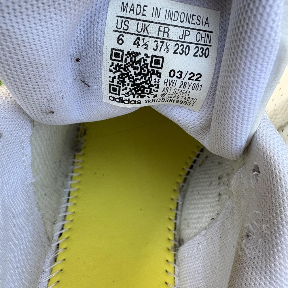 Adidas Farm Rio Advantage Court Shoes Womens Size 6 White Animal Print GZ4044 - Picture 12 of 12